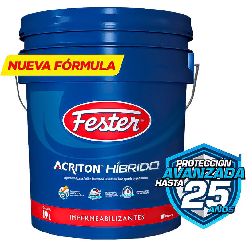 FESTER ACRITON HIBRIDO BLANCO 19L.